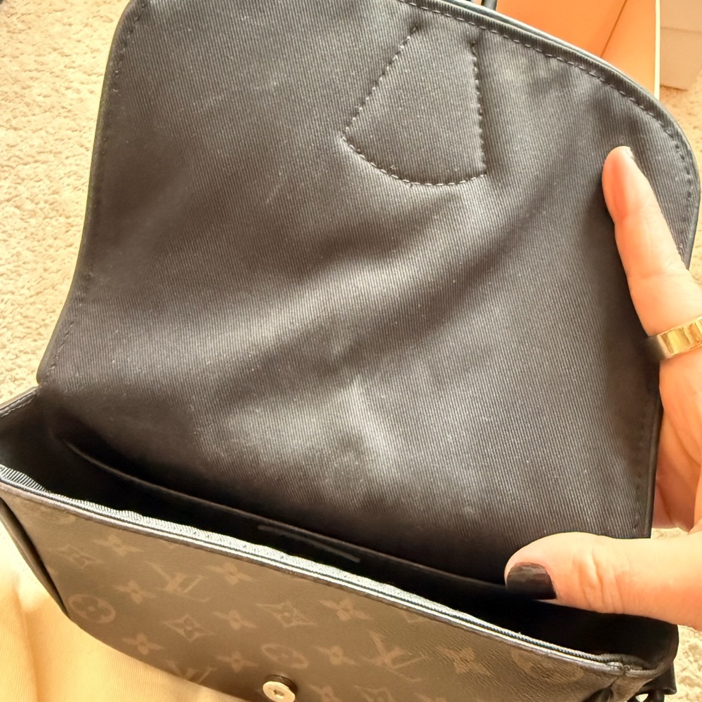 Louis Vuitton Brown and Tan Monogram Satchel - Picture 10 of 13